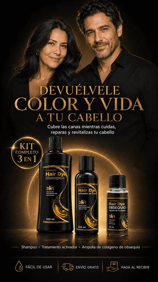 Kit Cubrecanas Hair Dye