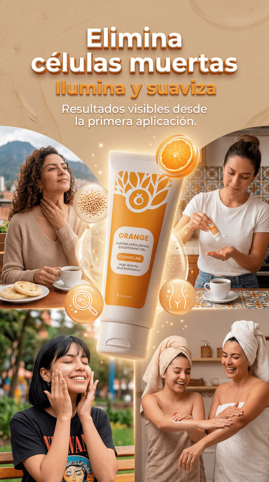 Exfoliante Enzimatico De Naranja